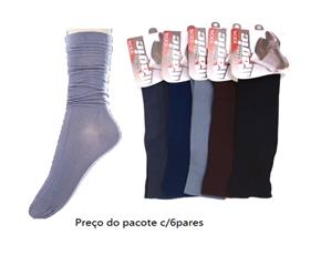 Meia Magic Ad Masc Social Poliamida (c/6)