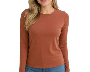 Blusa Treluna Adulto Feminina Manga Longa Viscolycra