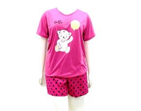 Pijama Jucatel Ad Exg Fem M/c Malha Pv Short