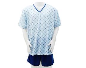 Pijama Jucatel Ad Exg Masc M/c Malha Pv Dec V