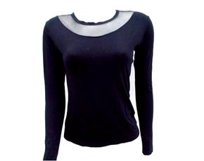 Blusa ad manga longa e 3/4