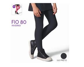 Meia-calça Selene Inf Alg Fio 80 Preto.550