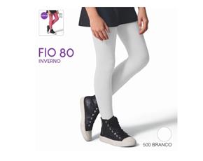 Meia-calça Selene Inf Alg Fio 80 Branca