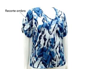 Blusa E.a.m Ad Exg Fem M/c Viscol