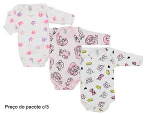 Body Timufy Bebe Fem M/l Suedine (c/3)