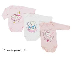 Body Timufy Bebe Fem M/l Suedine (c/3)