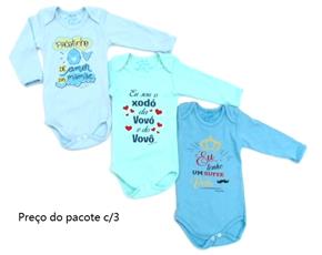 Body Timufy Bebe Masc M/l Suedine (c/3)