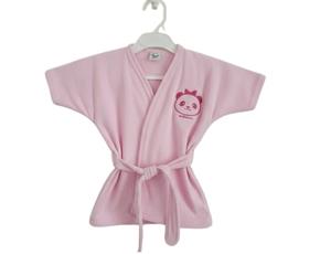 Roupão Mafessoni Primeiros Passos Manga Curta Felpudo