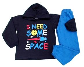 Conjunto Maindra Infantil Masculino Moletom Capuz