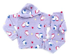 Pijama Filitex Inf Fem Peluciado Capuz