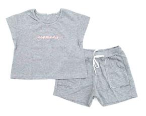Conjunto Jeitodoce Juv Fem Mga Jap Malha Cropped