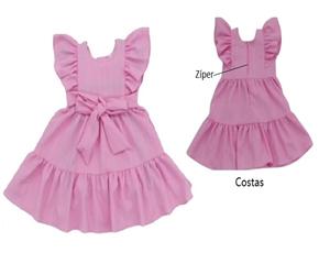Vestido Nilvitex P.passos M/c Poli Trabalhado