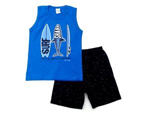 Conjunto Clubinho Inf Masc Reg Malha