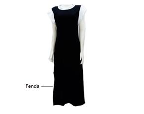 Vestido ad manga curta