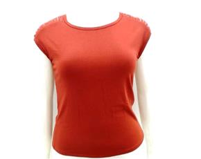 Blusa ad extrag manga curt