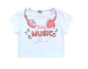 Blusa juv manga curta