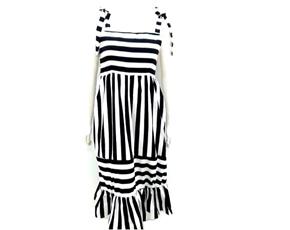 Vestido Lulian Ad Exg Alça Poliéster List Longo