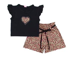 Conjunto inf manga curta