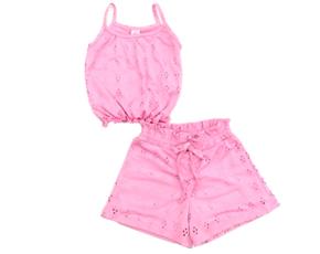 Conjunto Rose Inf Fem Alça Poli Lese Cropped