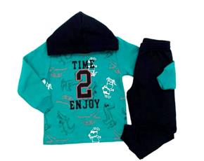 Conjunto Catolele P.passos Masc Mol Capuz