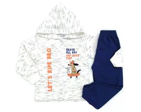 Conjunto Catolele P.passos Masc Mol Jet Capuz