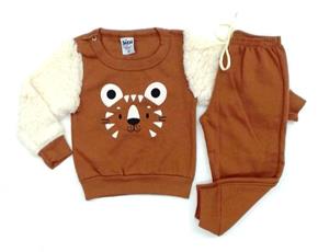Conjunto Jidi Bebe Masc Mol Botão
