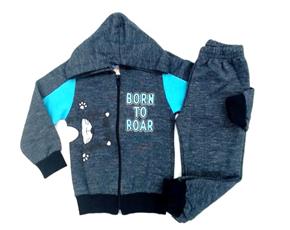 Conjunto Wkids P.passos Masc Mol Capuz