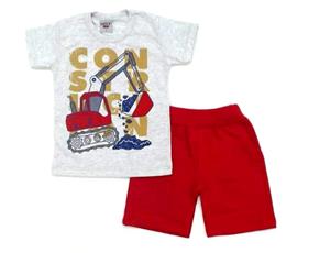 Conjunto Pimentinha P.passos Masc M/c Malha
