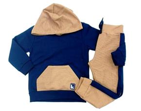 Conjunto Babyvest P.passos Masc Mol Capuz