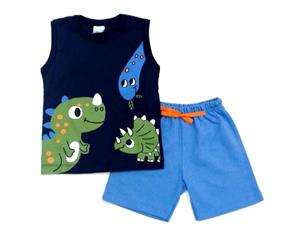Conjunto Fashionkids P.passos Masc Reg Machão Malh