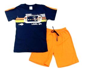Conjunto inf manga curta