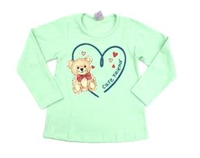 Blusa inf manga longa