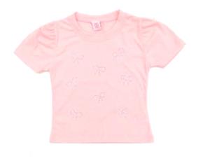 Blusa inf manga curta