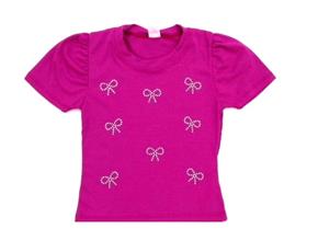 Blusa juv manga curta