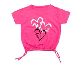Blusa juv manga curta