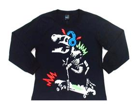 Camiseta inf manga longa