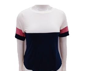 Blusa ad extrag manga curt