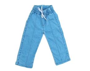 Calça Pty P.passos Fem Jeans Lycra Wide Leg