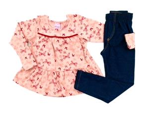 Conjunto inf manga longa