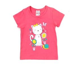 Blusa fem manga curta