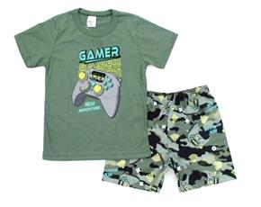 Conjunto inf manga curta