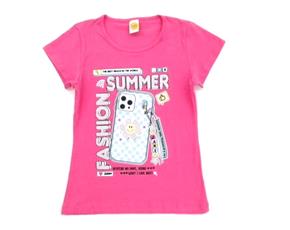 Blusa juv manga curta