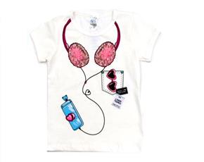 Blusa inf manga curta