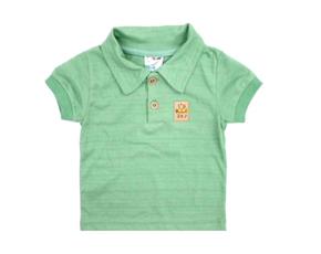 Polo Fantoni Bebe Masc M/c Malha Trabalhada