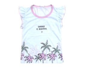 Blusa inf manga curta