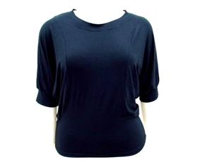 Blusa ad extrag manga curt