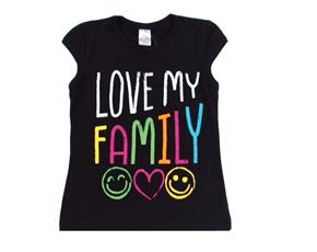Blusa inf manga curta