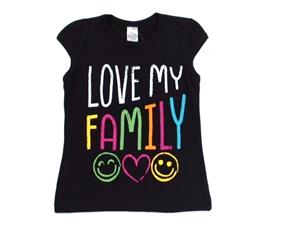 Blusa juv manga curta