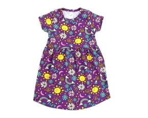 Vestido inf manga curta