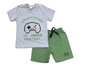 Conjunto masc m/curta